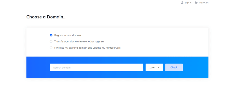 domainoptions - Website Hosting In South Africa | Hosting Provider | Hostking domainoptions