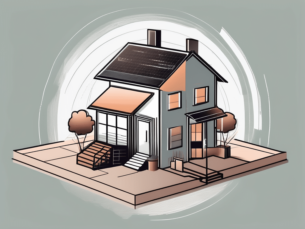 A personal blog symbolized by a small house