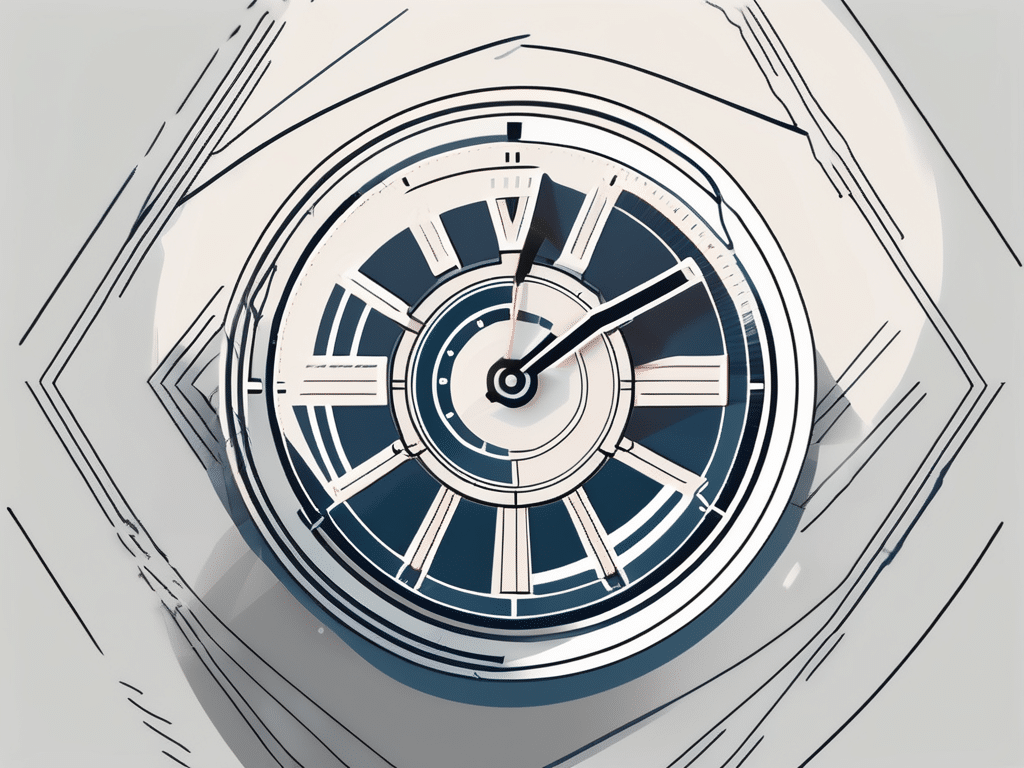 A wordpress symbol in the center