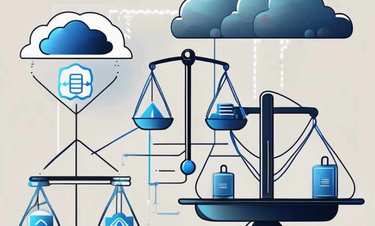 Various web hosting elements like servers