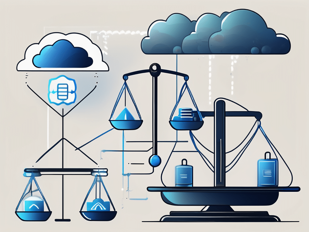 Various web hosting elements like servers