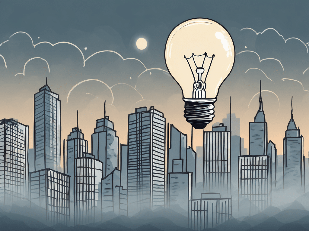 A light bulb