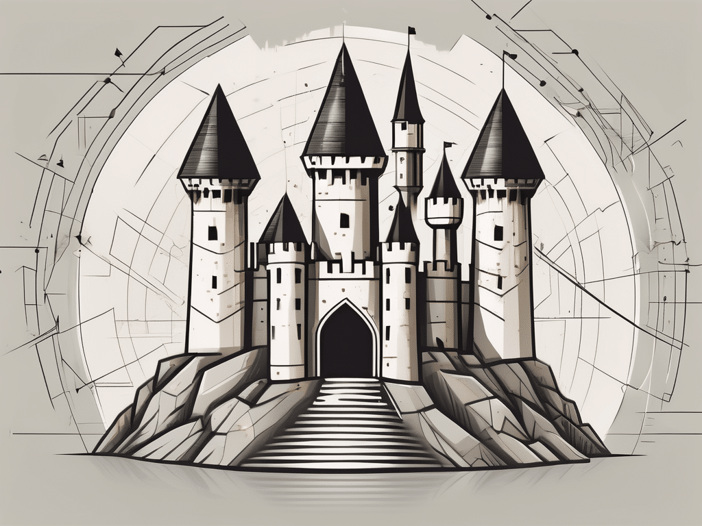 A fortified castle representing a secure wordpress website